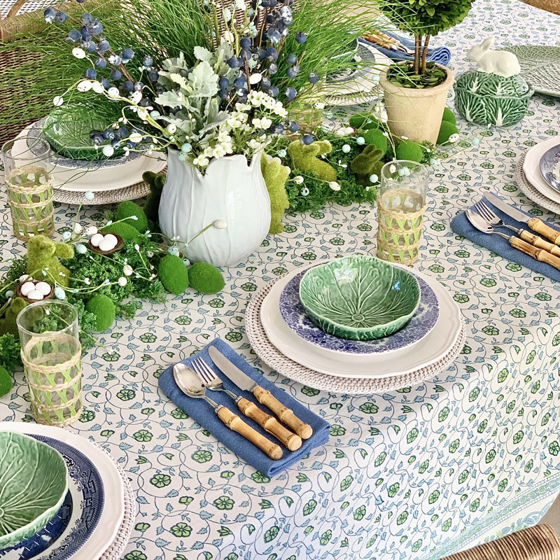 Square Tablecloth - Sea Breeze, 60" Square