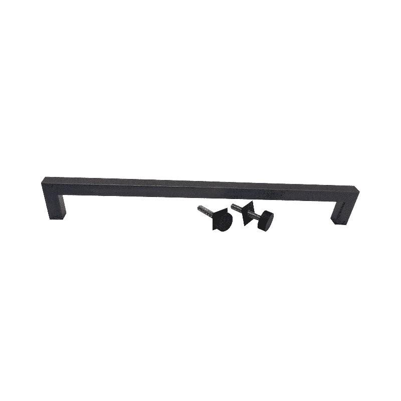 Poignée de porte d'électroménager à un côté - Carré 36 "C / C Bar 25mm x 25mm, Doré