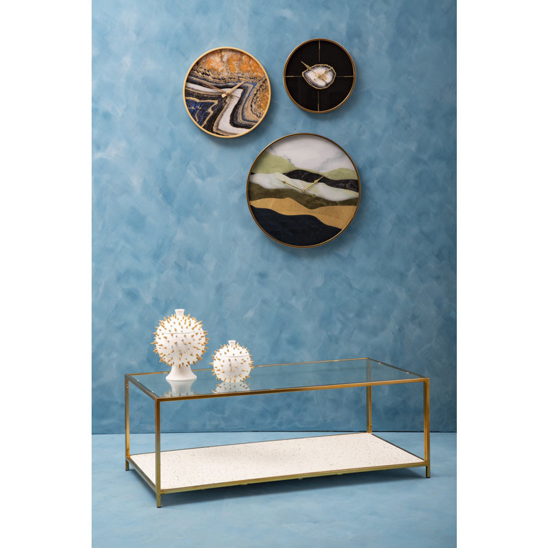 Adi Four Leg Coffee Table with Storage