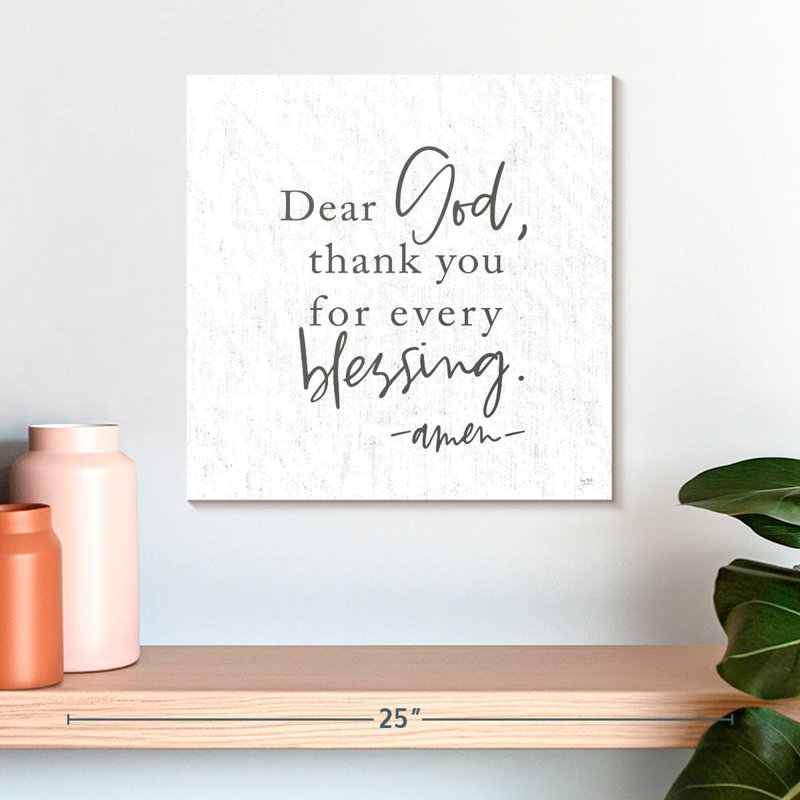 Tergel Thank You For Every Blessing