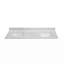 Bathroom Stone Vanity Top With Undermount Ceramic Sink And  Faucet Hole With
