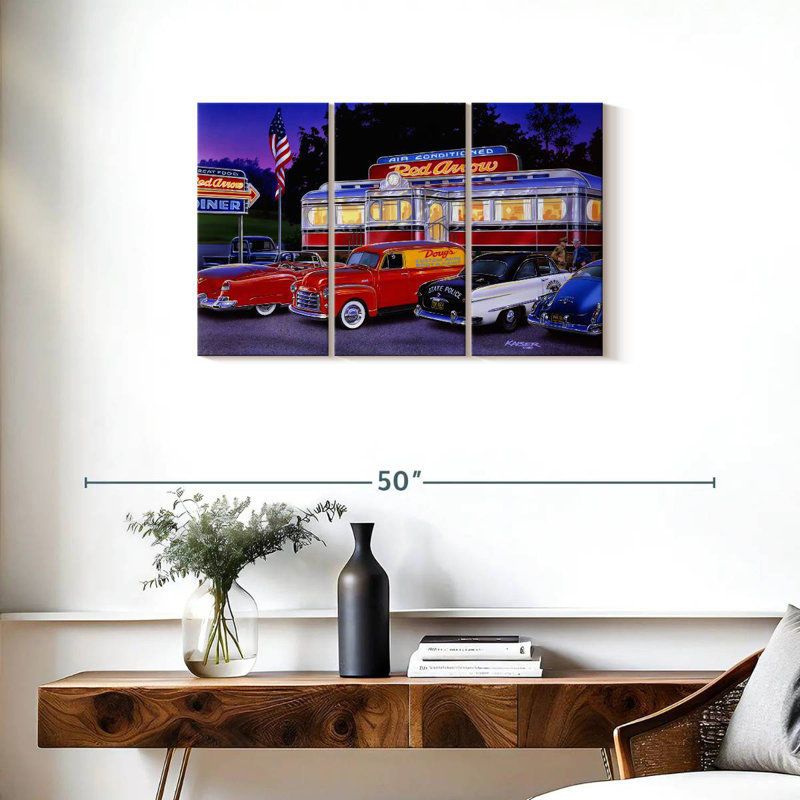 Mehar Red Arrow Diner, 20" H x 33" W