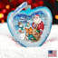 Décoration de coeur en verre très grand édition limitée