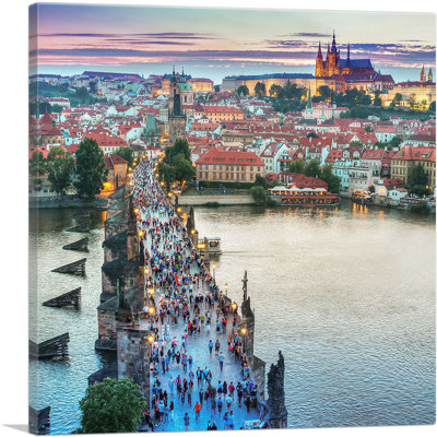 " Prague Czech Republic Charles Bridge "