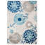 Kellems Indoor/Outdoor Grey/Royal Blue Rug-247246190