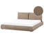 Bed Boucle VINAY 200 cm Taupe-112315209-112315213
