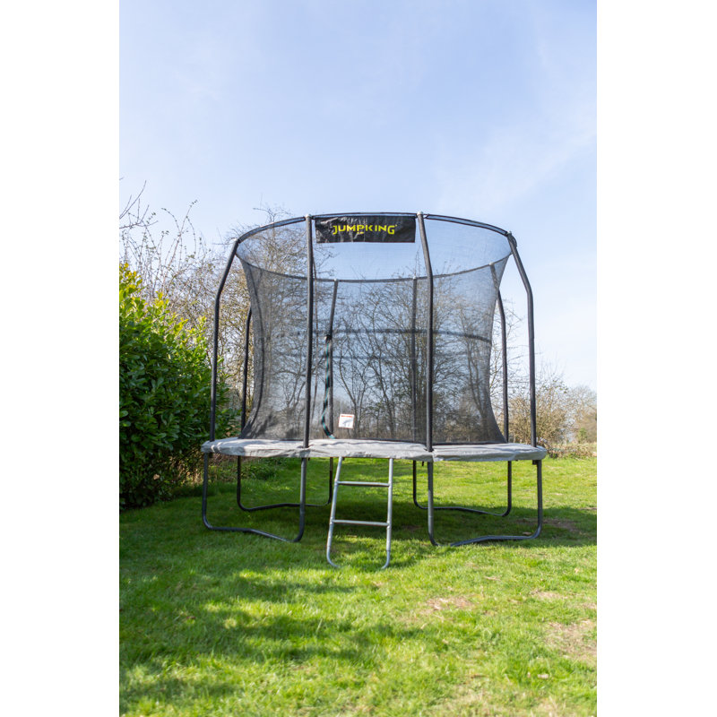 7ft x 10ft JumpKing Oval Combo Pro Trampoline with Safety Enclosure