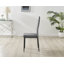 Lenworth Glass Rectangular Dining Table Set with 6 Quilted Velvet Dining Chairs-88110932-88110934