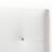 Ravine White Faux Leather Upholstered Button-Tufted Twin Size Headboard, 22" H X 38.56" W X 3.13" D-826228483