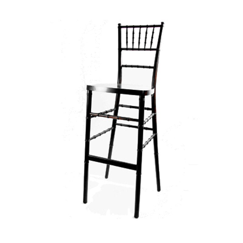 Cliffland Counter Stool with Solid Wood Frame, Black