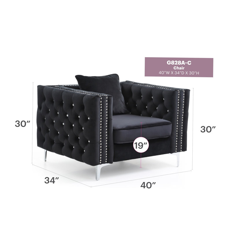 Fauteuil élégant Sleek
