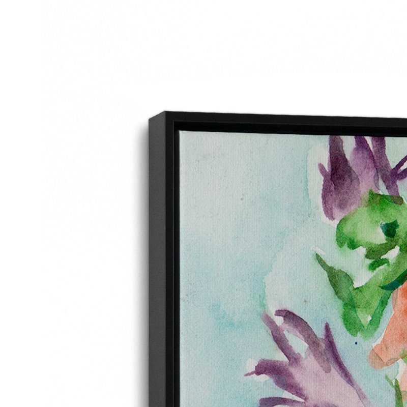 «Petals Unraveled II» par Melissa Wang, reproduction d'art, H 16 po x l 12 po, Noir