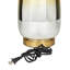 Lampe d'appoint Cole and Grey Glam Glass