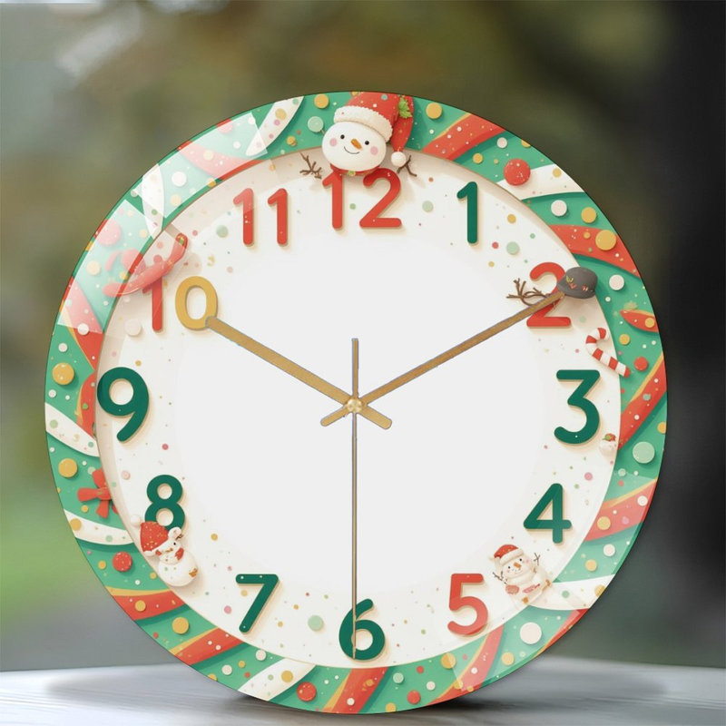 Horloge murale 12 po