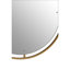 Murphysboro Metal Round Wall Mirror