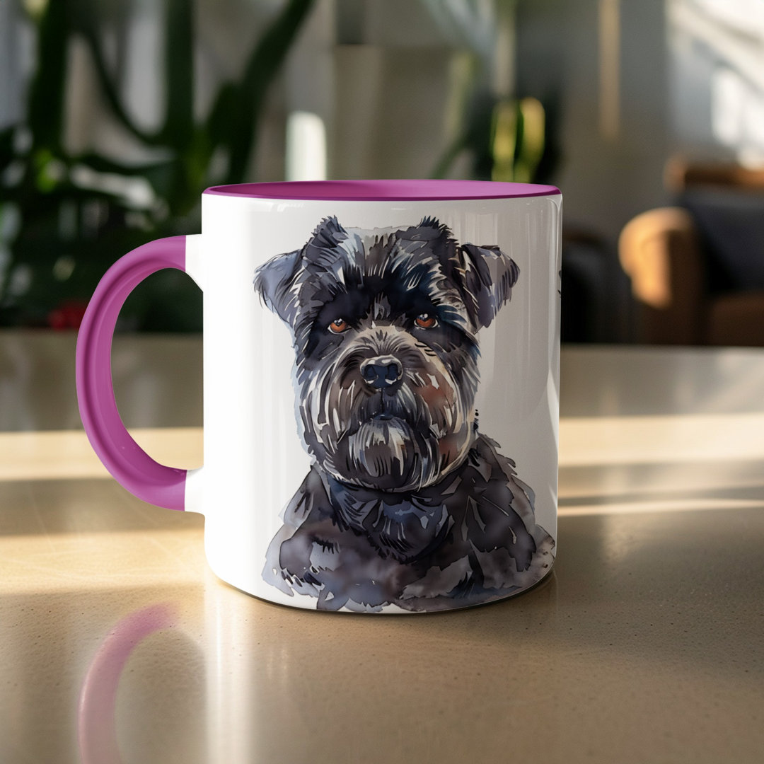 Adorable Watercolor Terrier Puppies 11oz Coffee Mug