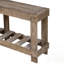 Table d'entrée en bois massif 62,9 po Modern Farmhouse-2002370627