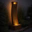 Column Fountain with Lights-395129860