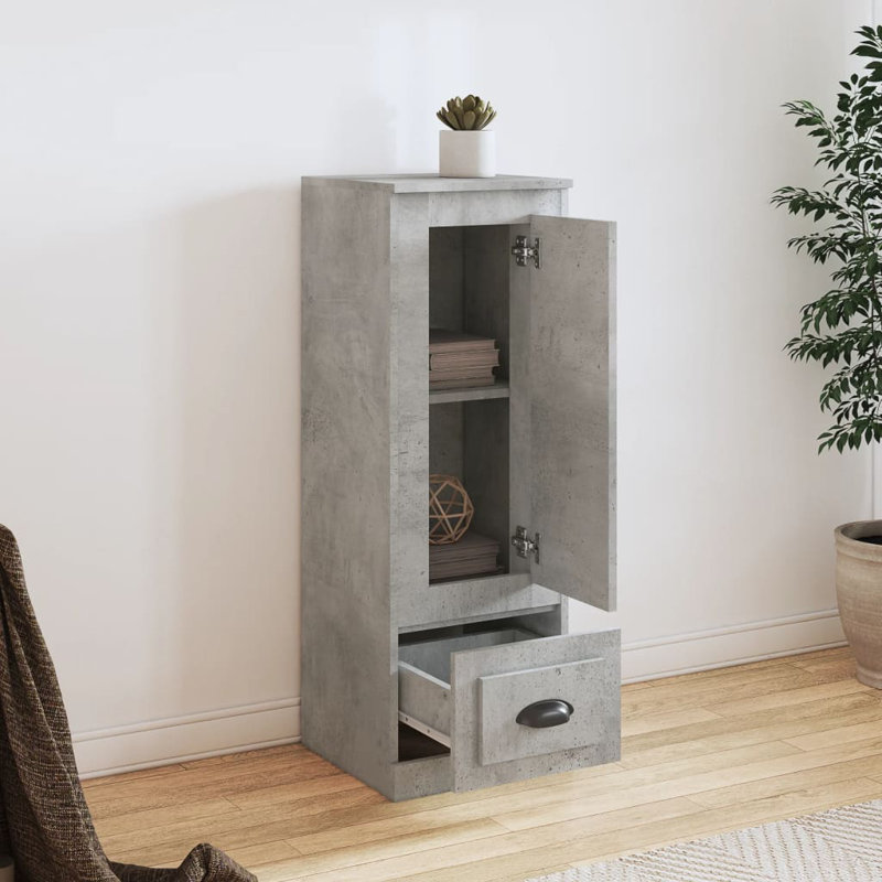 Marguez 36cm Sideboard, Concrete Grey
