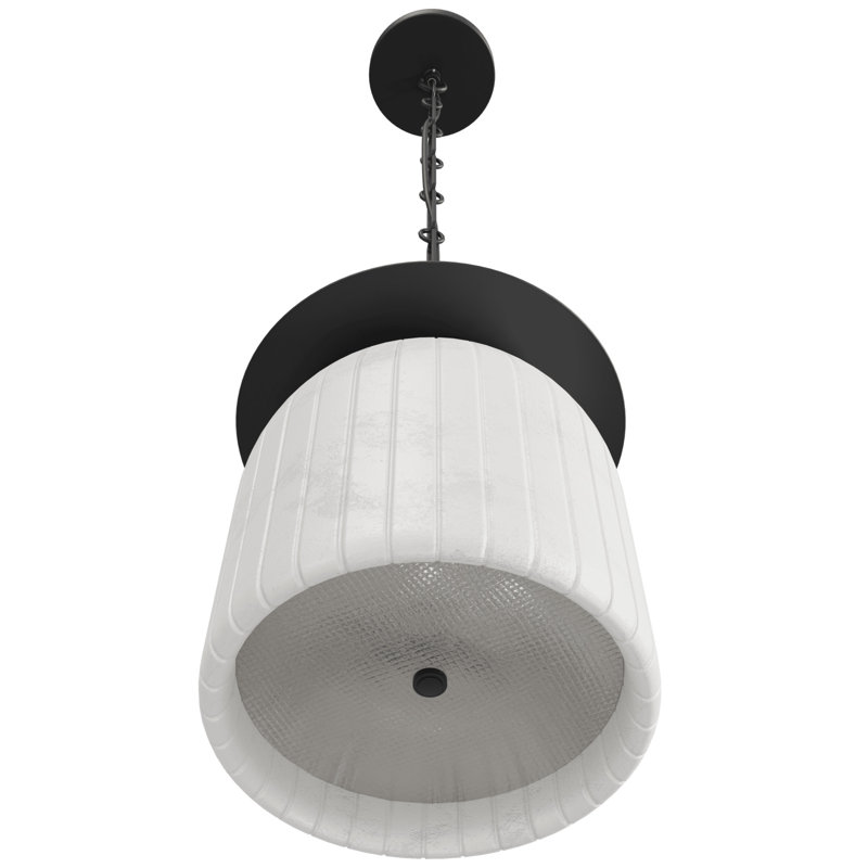 Luminaire suspendu Westwood Alabaster, Matte Black