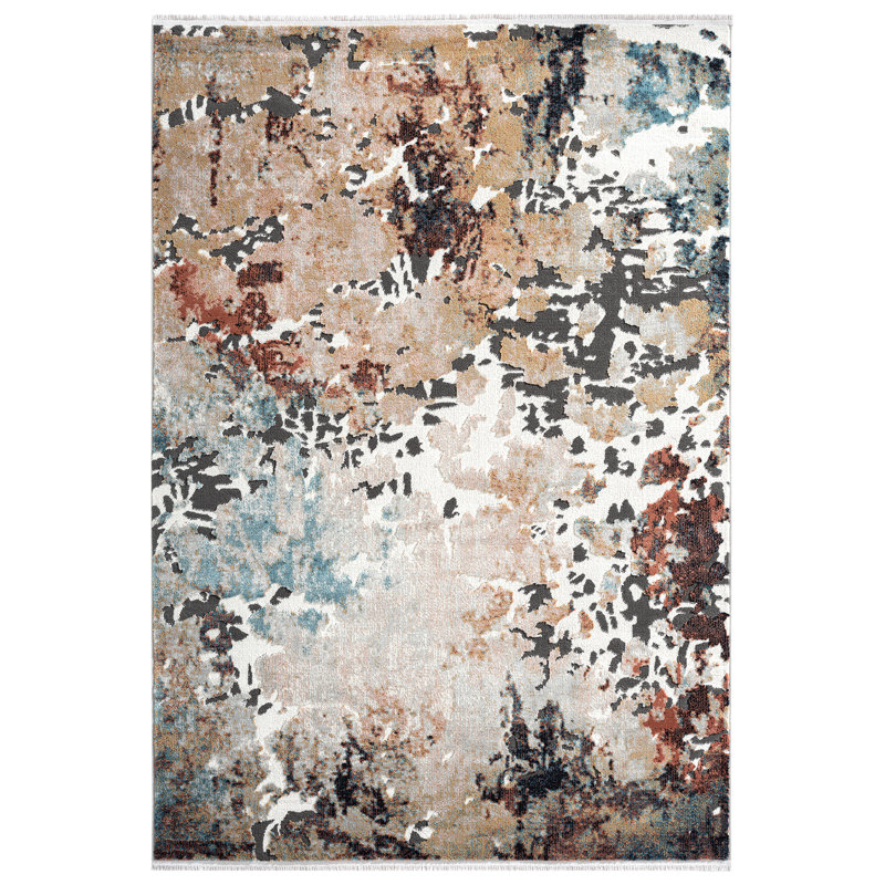 Rian Abstract Indoor Rug, Rectangle 6' x 9'