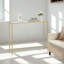 100 cm W Glass Top Console Table-473812130-473812134-473812135