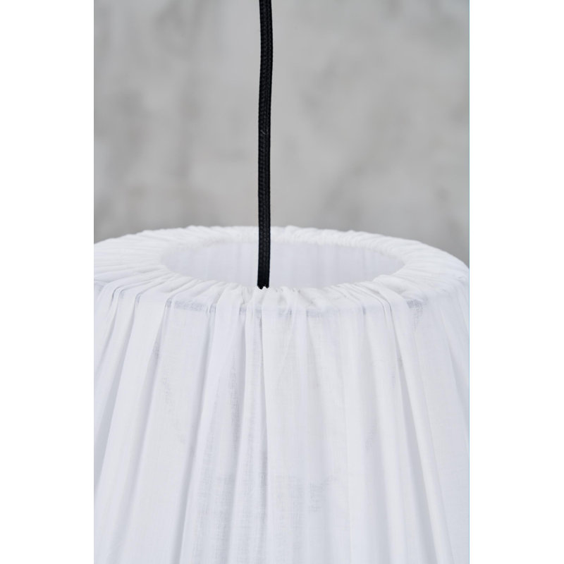 1 - Light White Teardrop Pendant