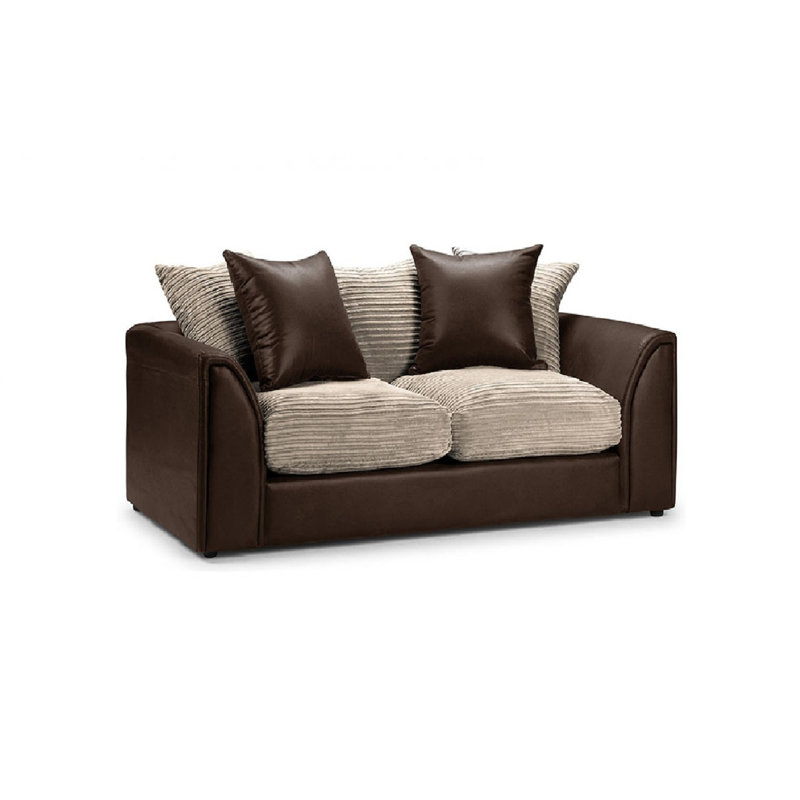 Brois Sofa, Brown/Cream