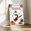 «Snowman», guitare, toile, art mural-1942651875