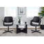 Fauteuil pivotant large de 27,5 po Jannemarie-769195180