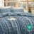 Bedsure Tufted Embroidery All-Season Microfiber Comforter Set-110508883-128847111