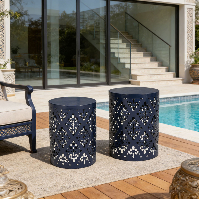 Table d'appoint d'extérieur, Marine, 2