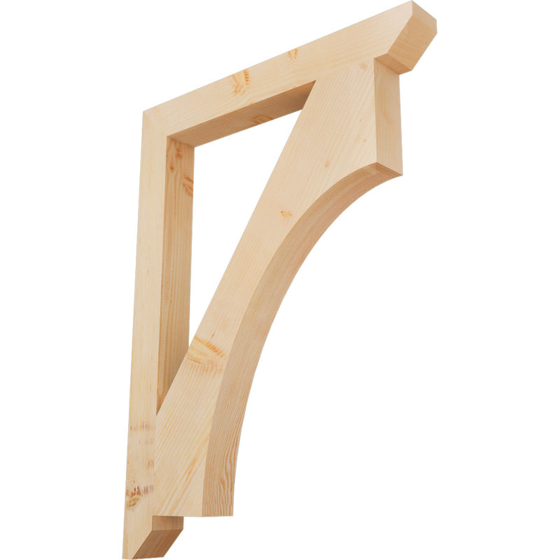 Support en bois Westlake, Sapin de Douglas, H 46 po x l 3,5 po x P 34 po