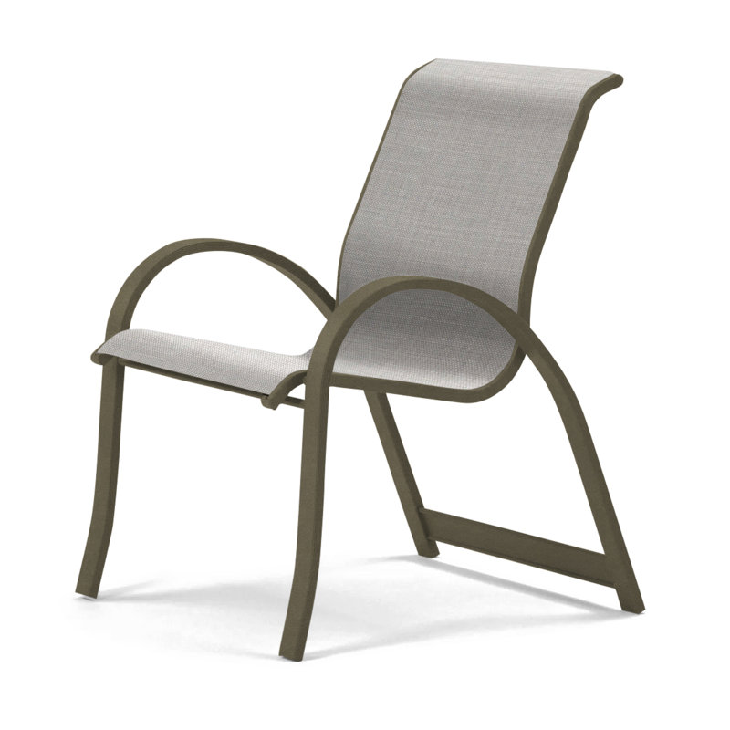 Fauteuil de salle à manger empilable Hiraku, Bois de plage