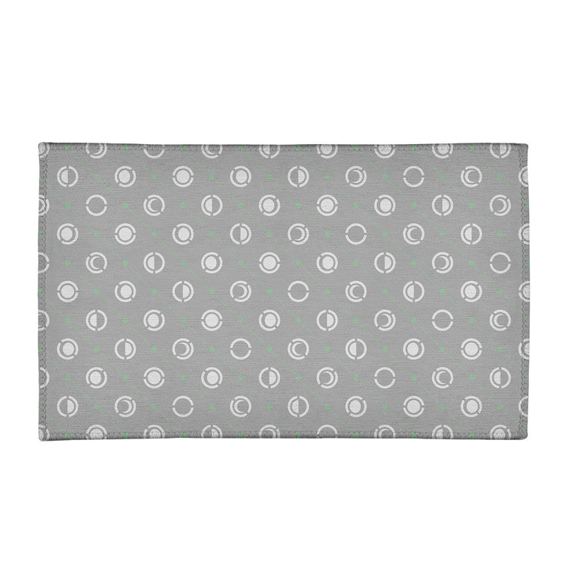Chenille Geometric Indoor Rug, Rectangle 5' x 7'