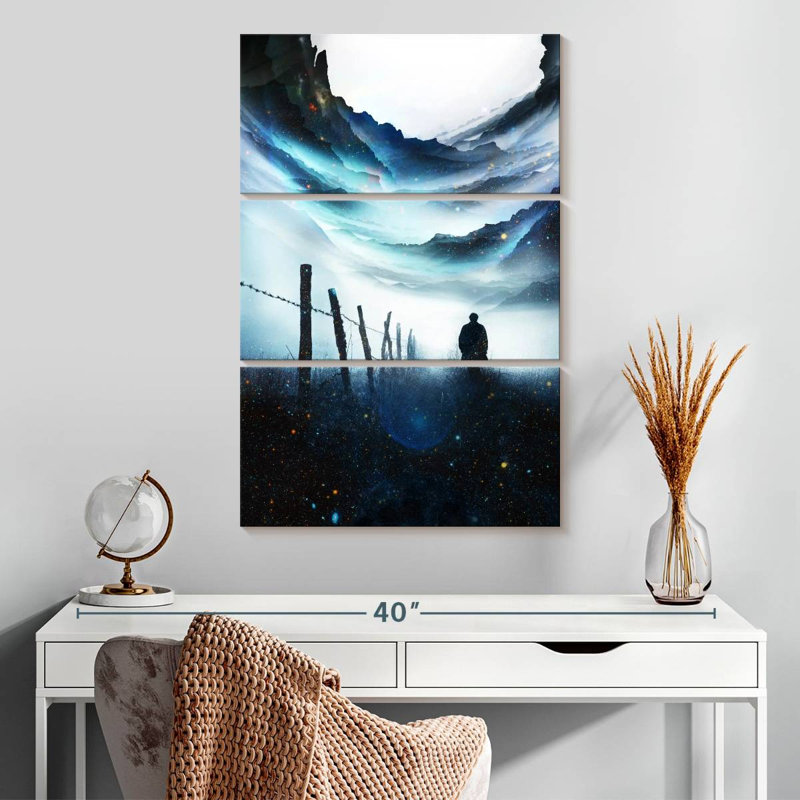 Kelan The Abyss, 32" H x 20" W