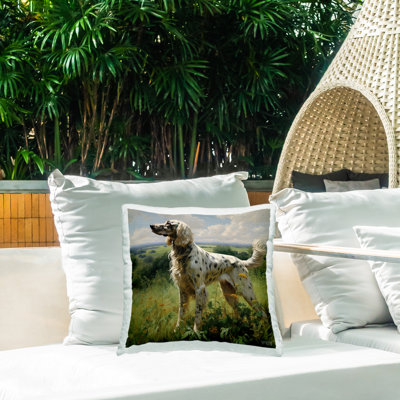 Conception de coussin d'extérieur imprimé dalmatien par Roozbeh Bahramali