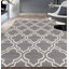 Tapis géométrique gris-1982107046
