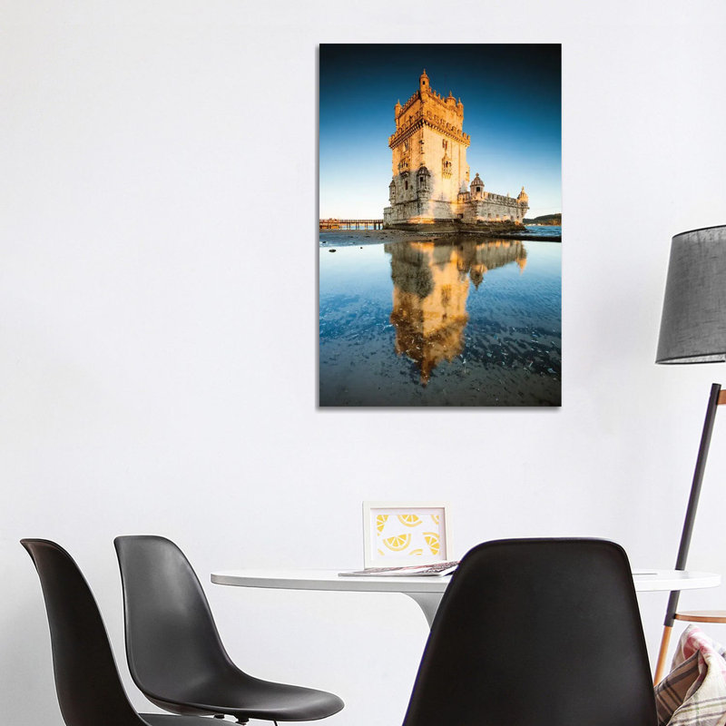 Belem Tower, Lisbon by Matteo Colombo - Wrapped Canvas Print, 101.6 cm H x 66.04 cm W x 1.91 cm D