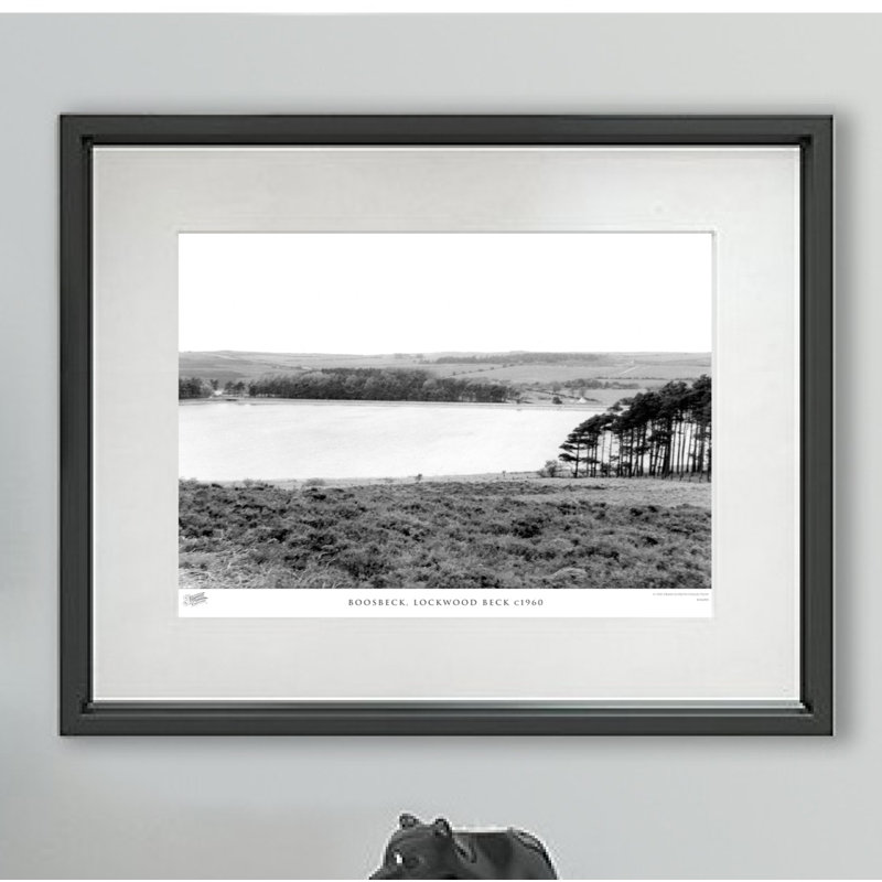 Boosbeck, Lockwood Beck C1960 - Single Picture Frame Print on Wood, 28cm H x 36cm W x 2.3cm D