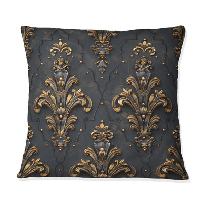 Glam Damask Motif II - Coussin Glam