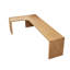 Bureaux rectangulaires en bois massif Burlywood-106239370-116319610