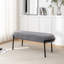 Banc rembourré Janeesha Boucle-1645951219