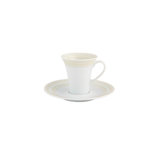 8 Piece Coffee Mug and Saucer Set