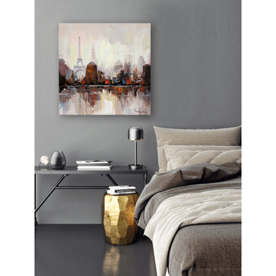 " April In Paris " Painting Print