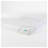 King Size Waterproof Mattress Protector in Cream White - Breathable Fabric Cover