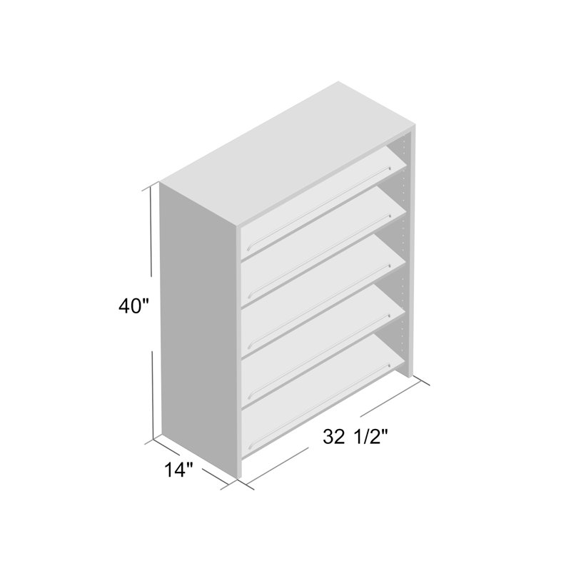 Grid Shoe Shelves