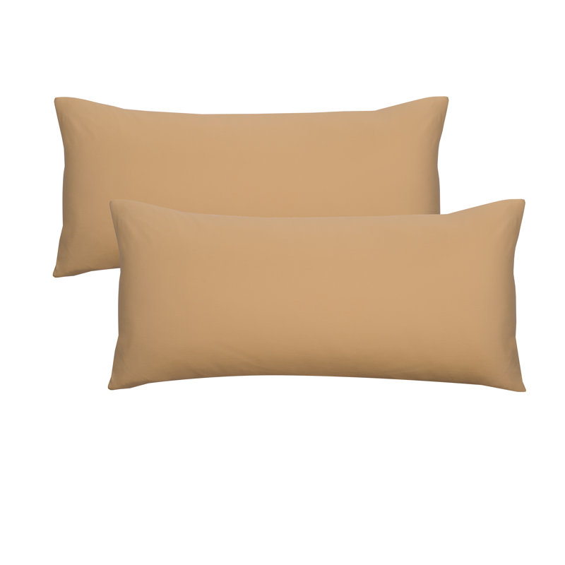 100% Cotton Pillow Case, 40cm W x 140cm L, Storm Grey