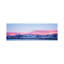 Bridger Mountains, Sunset, Bozeman, MT, USA - Wrapped Canvas Panoramic Print-1548128077