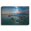 Latitude Wall «Sarasota Sunset 2 Crop» par Luxe Portfolio, art mural en métal